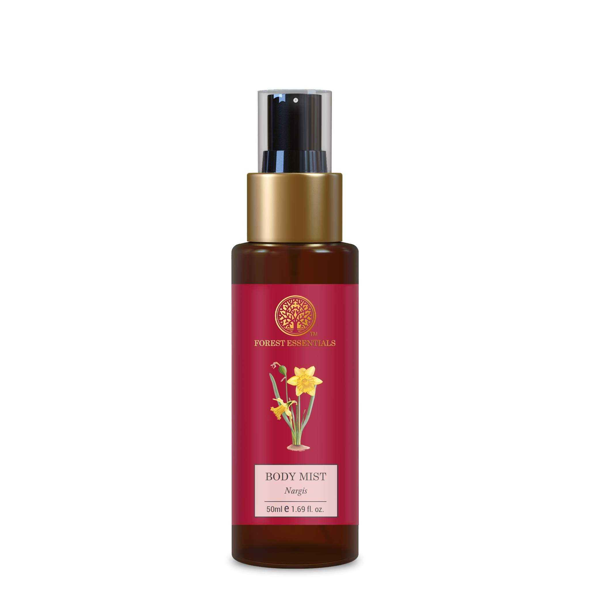 Forest Essentials Travel Size Body Mist Rose & Cardamom – view 5