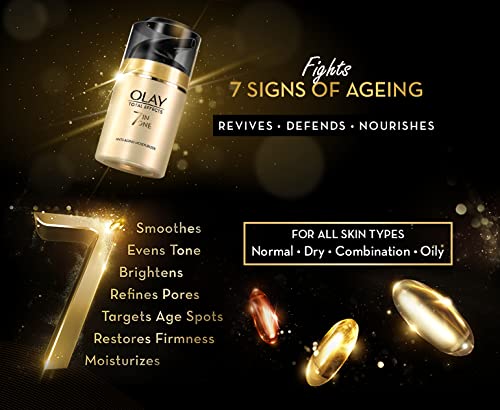 Olay Total Effects 7 in 1 Anti-Ageing Face Moisturizer for Women, Vitamin B3 & E, 50g – view 4