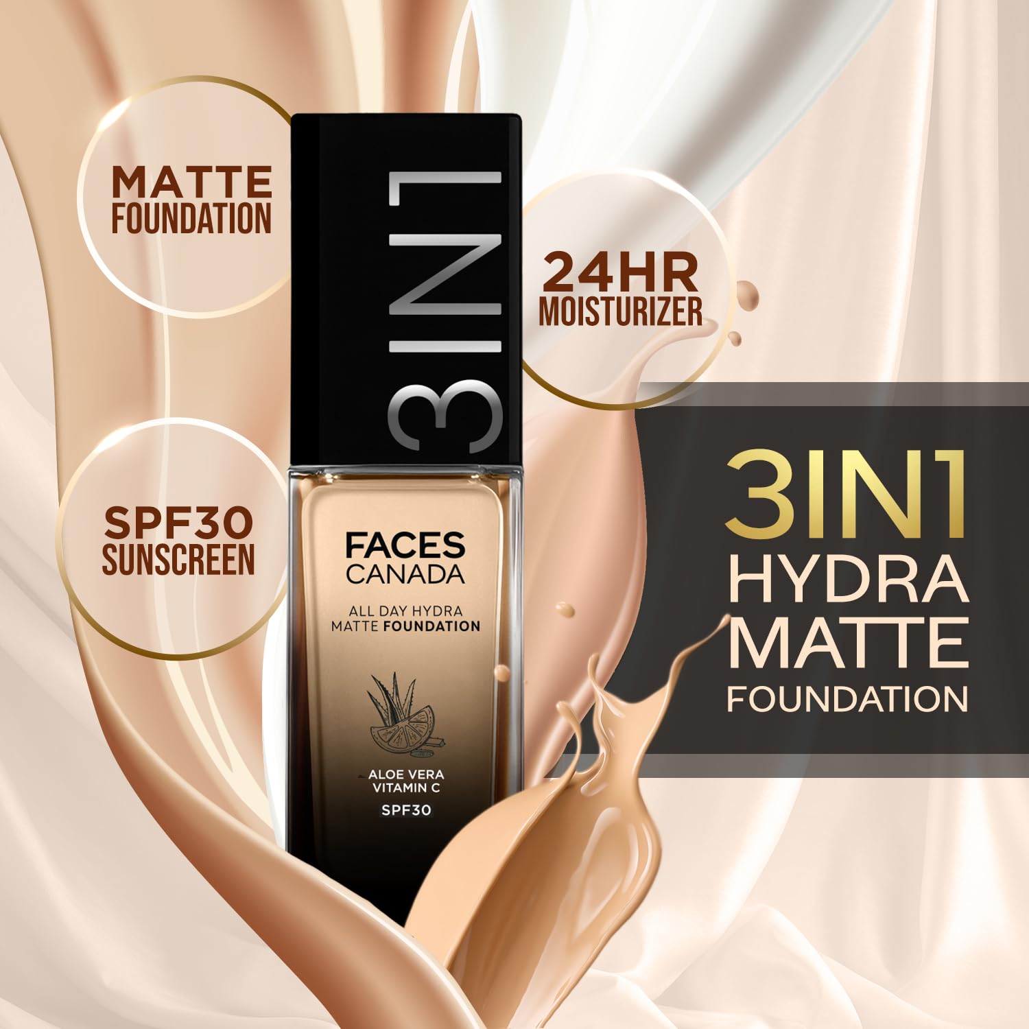 FACES CANADA All Day Hydra Matte Foundation – view 2