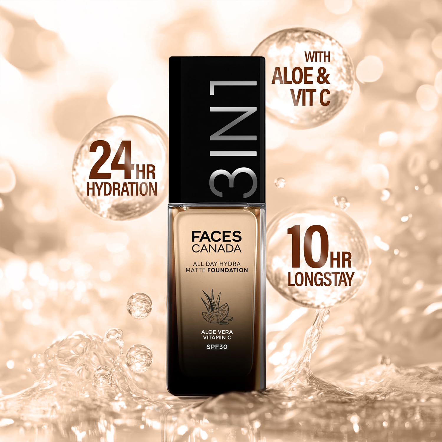 FACES CANADA All Day Hydra Matte Foundation – view 4