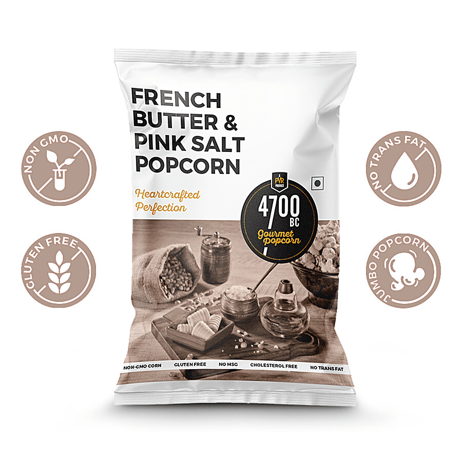 4700BC Gourmet Popcorn - French Butter & Pink Salt 45 g – view 7