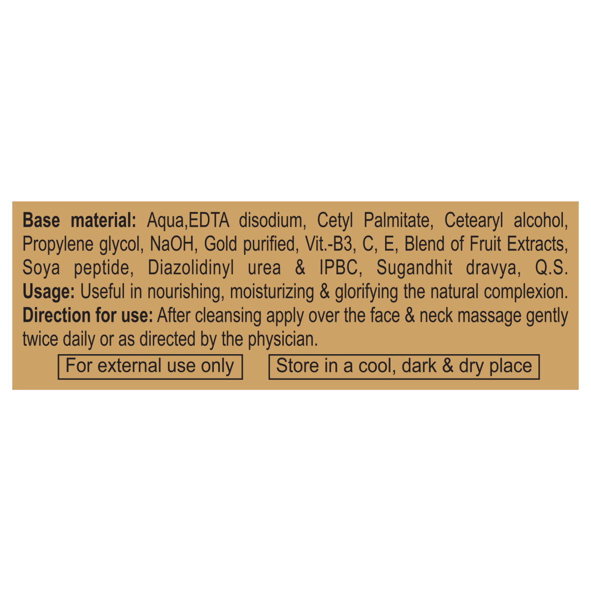 Patanjali Saundarya Swarn Kanti Fairness Cream 15 g – view 5