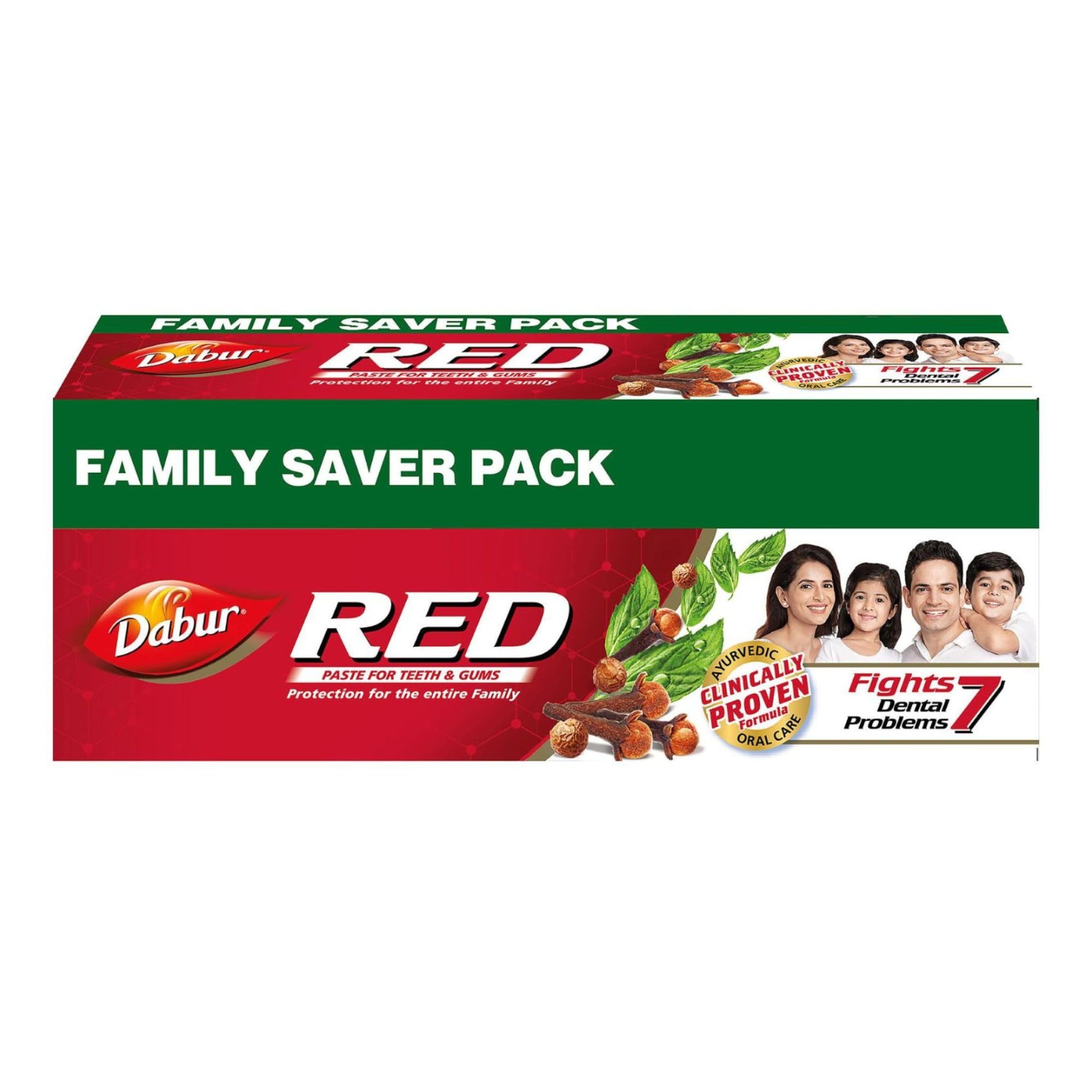 Dabur Red toothpaste 500g Ayurvedic red paste front view