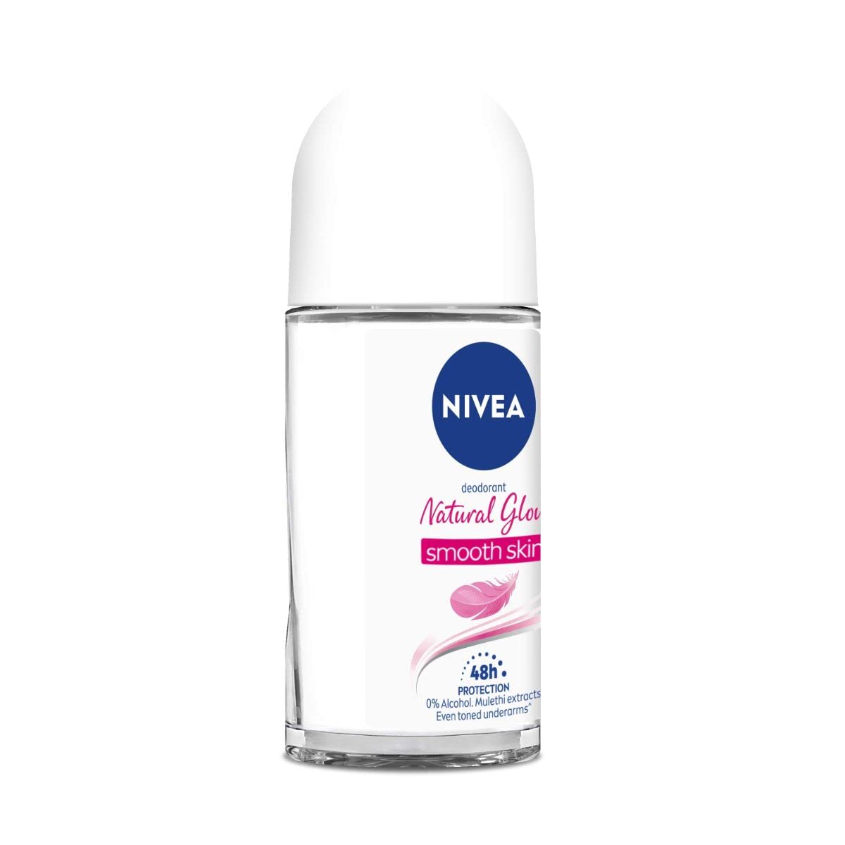 NIVEA Natural Glow Smooth Skin Deodorant Roll On for Women, 50ml (originally Whitening Smooth Skin) – view 3