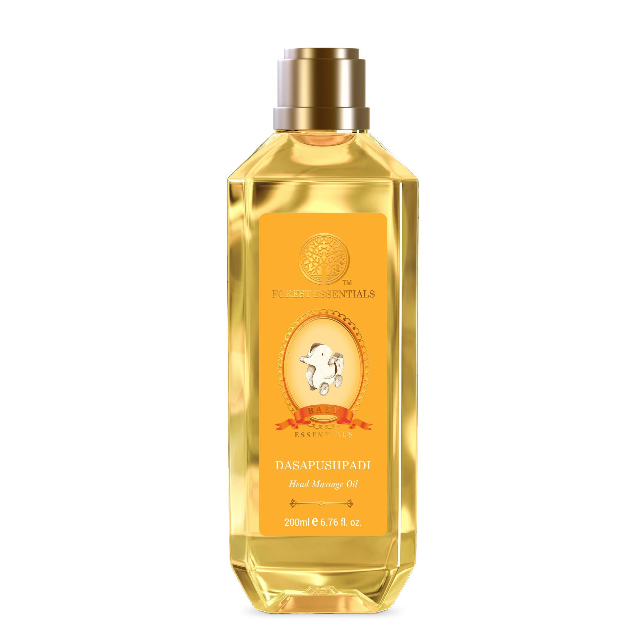 Forest Essentials Dasapushpadi Baby Hair and Body Wash, 200ml & Forest Essentials Dasapushpadi Baby Head Massage Oil, 6.67 Fl Oz – view 6