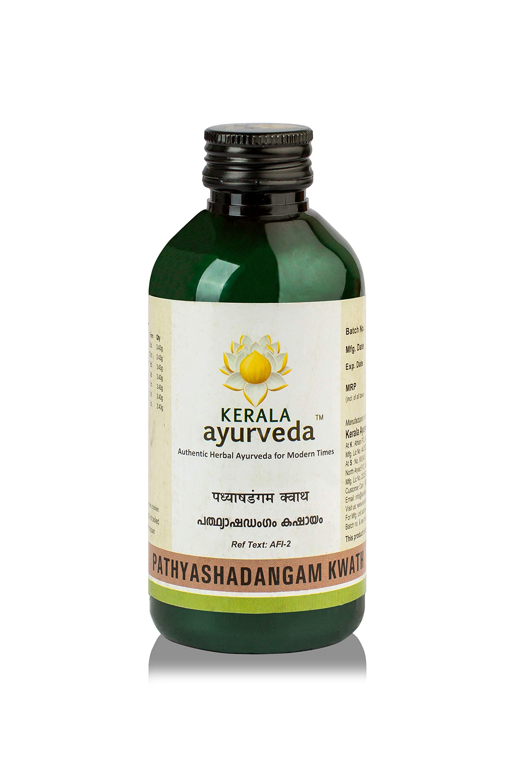 Kerala Ayurveda Pathyashadangam Kwath 200 Ml – view 1