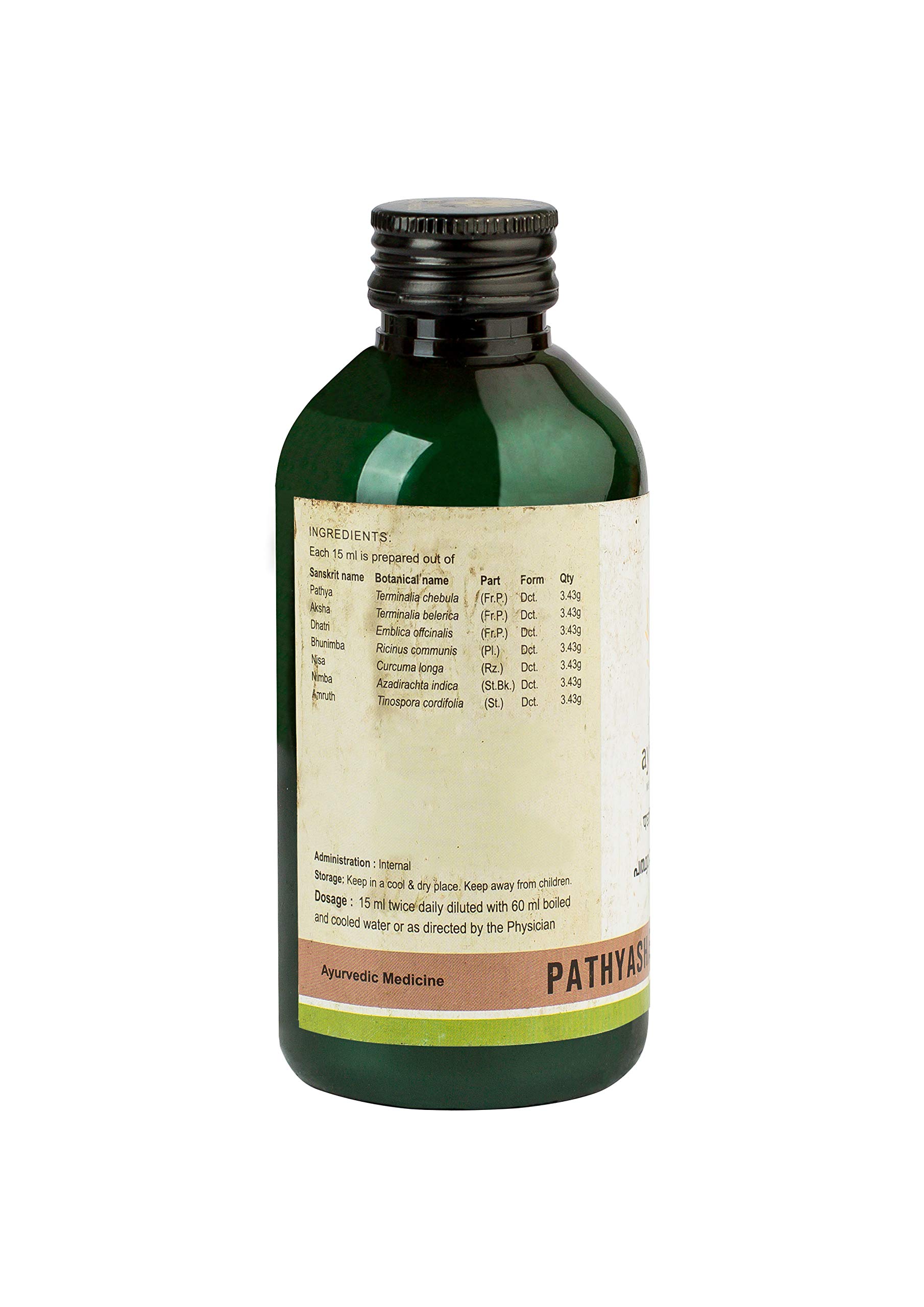 Kerala Ayurveda Pathyashadangam Kwath 200 Ml – view 2