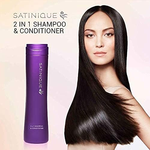 Amway satinique 2 in 1 shampoo and conditioner - 250 ml and colourful head band for girls/women - combo – view 4