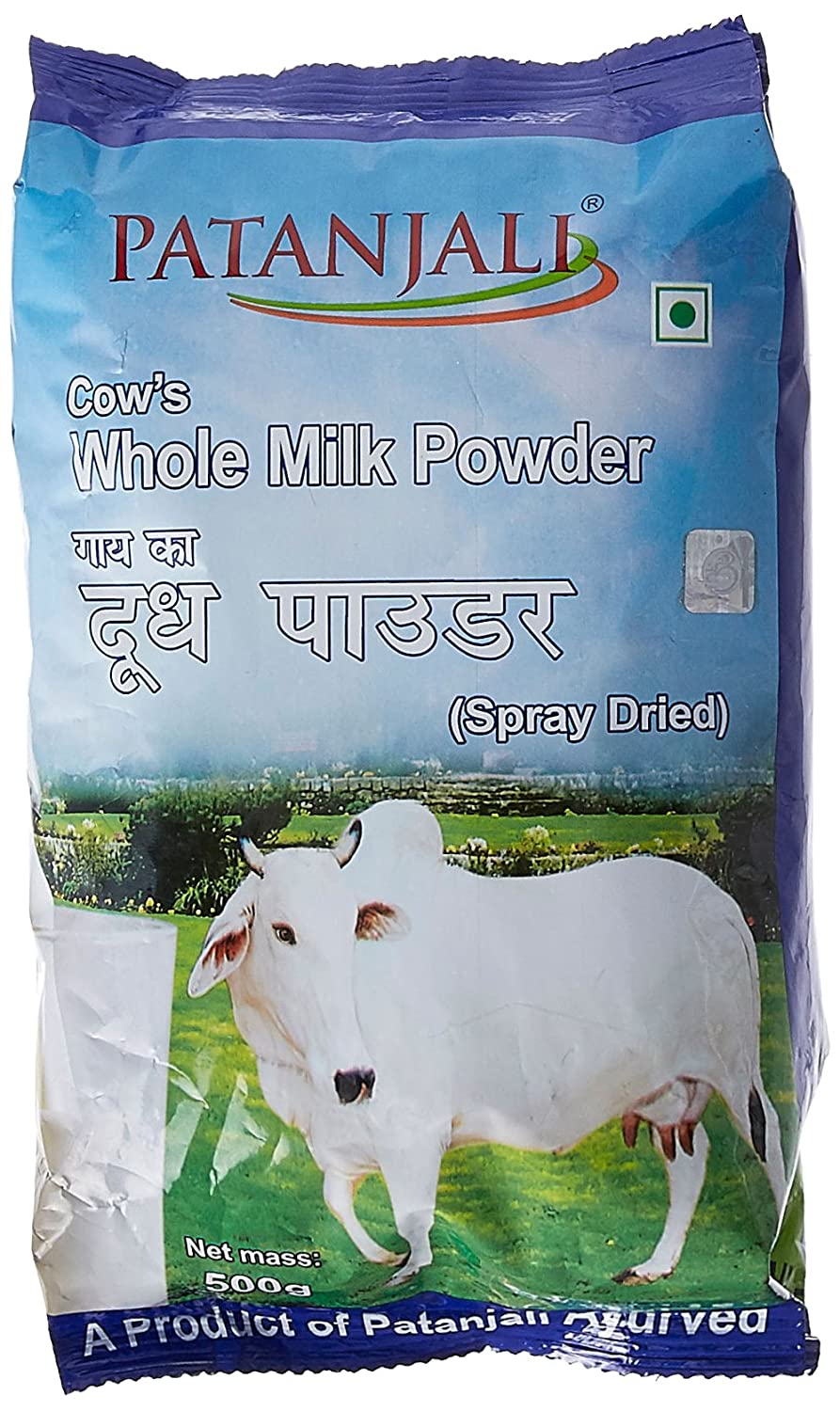 Patanjali Cow Whole Milk Powder, 500G – view 1