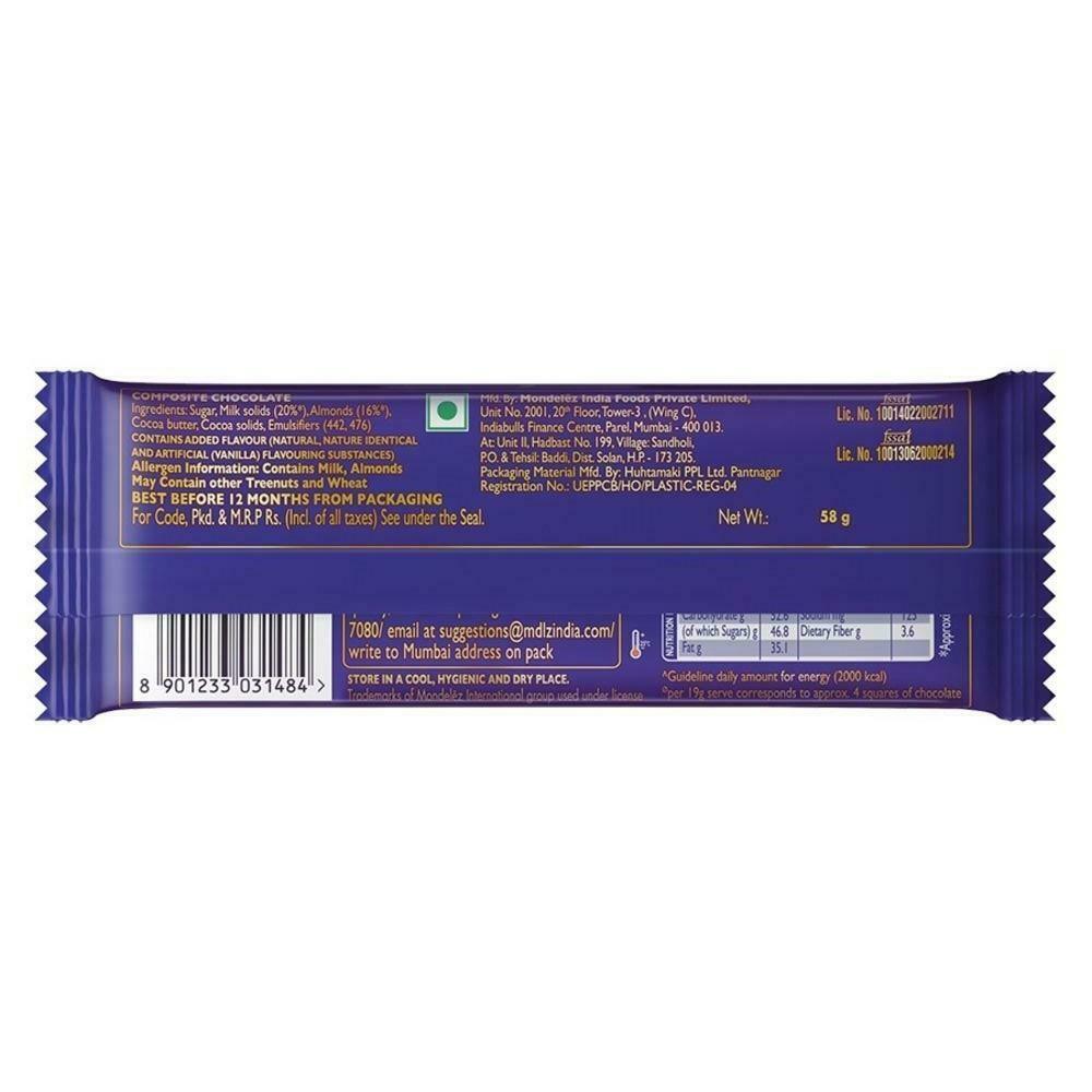 Cadbury Dairy Milk Silk Roast Almond Chocolate 58 G – view 2
