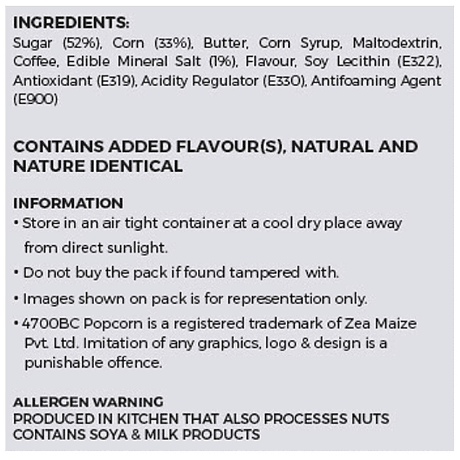 4700BC Gourmet Popcorn - Himalayan Salt Caramel 125 g – view 4