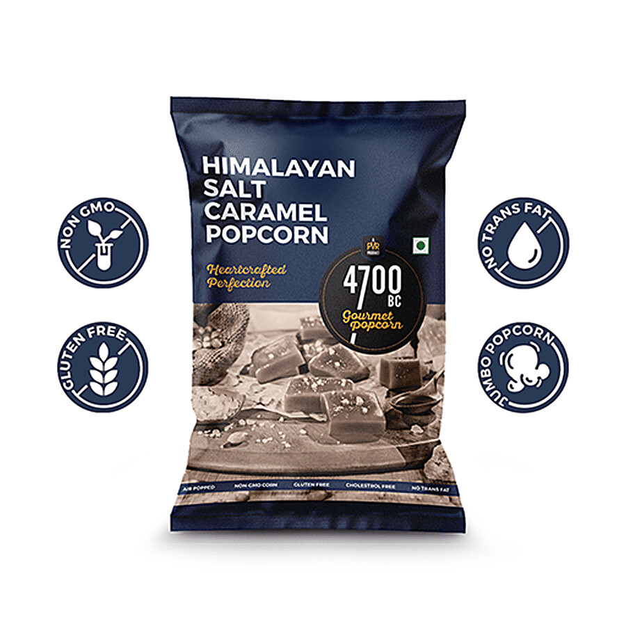4700BC Gourmet Popcorn - Himalayan Salt Caramel 125 g – view 7