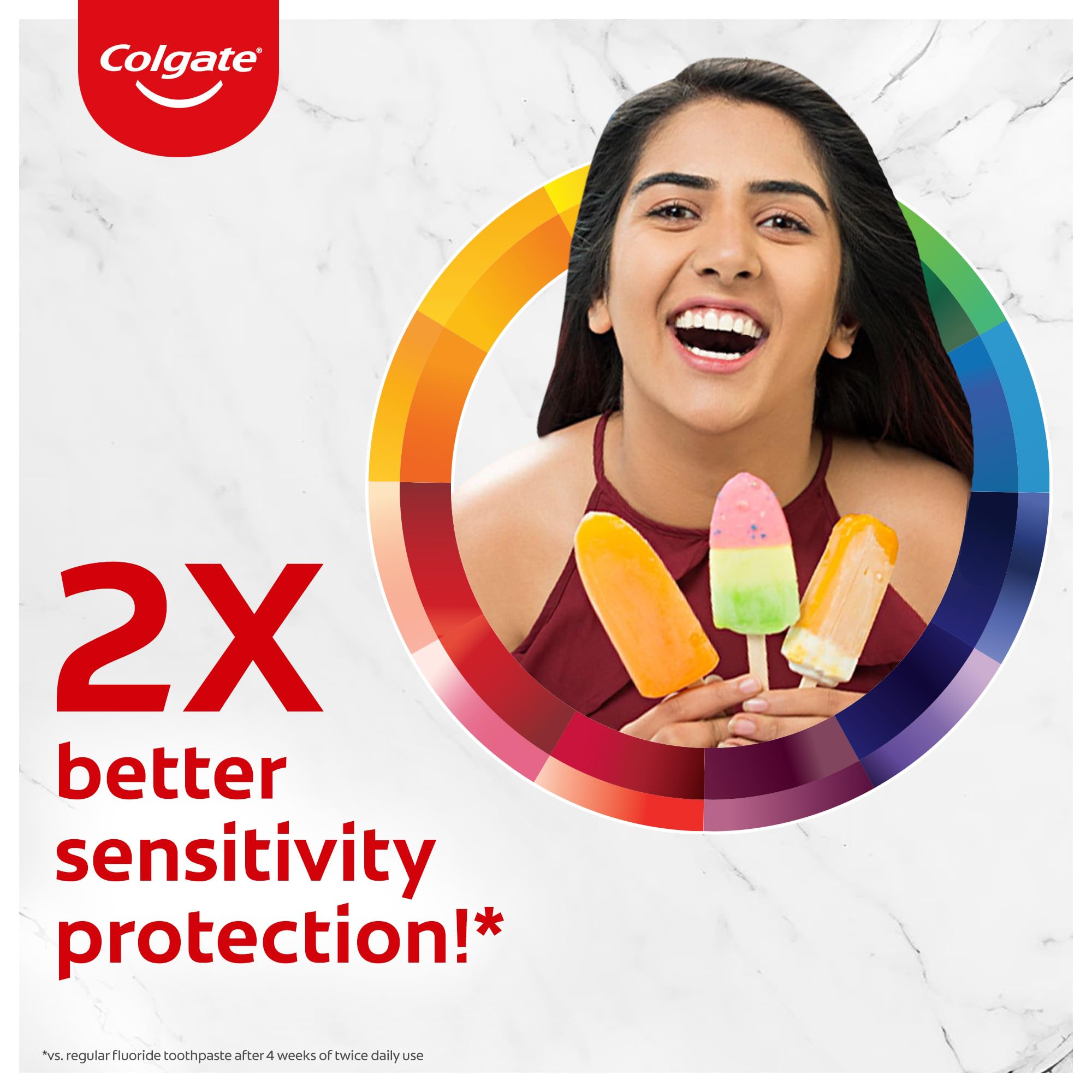 Colgate Total Sensitive Anti-Germ Protection Toothpaste - 120g, World's No. 1* Germ-fighting Toothpaste – view 3