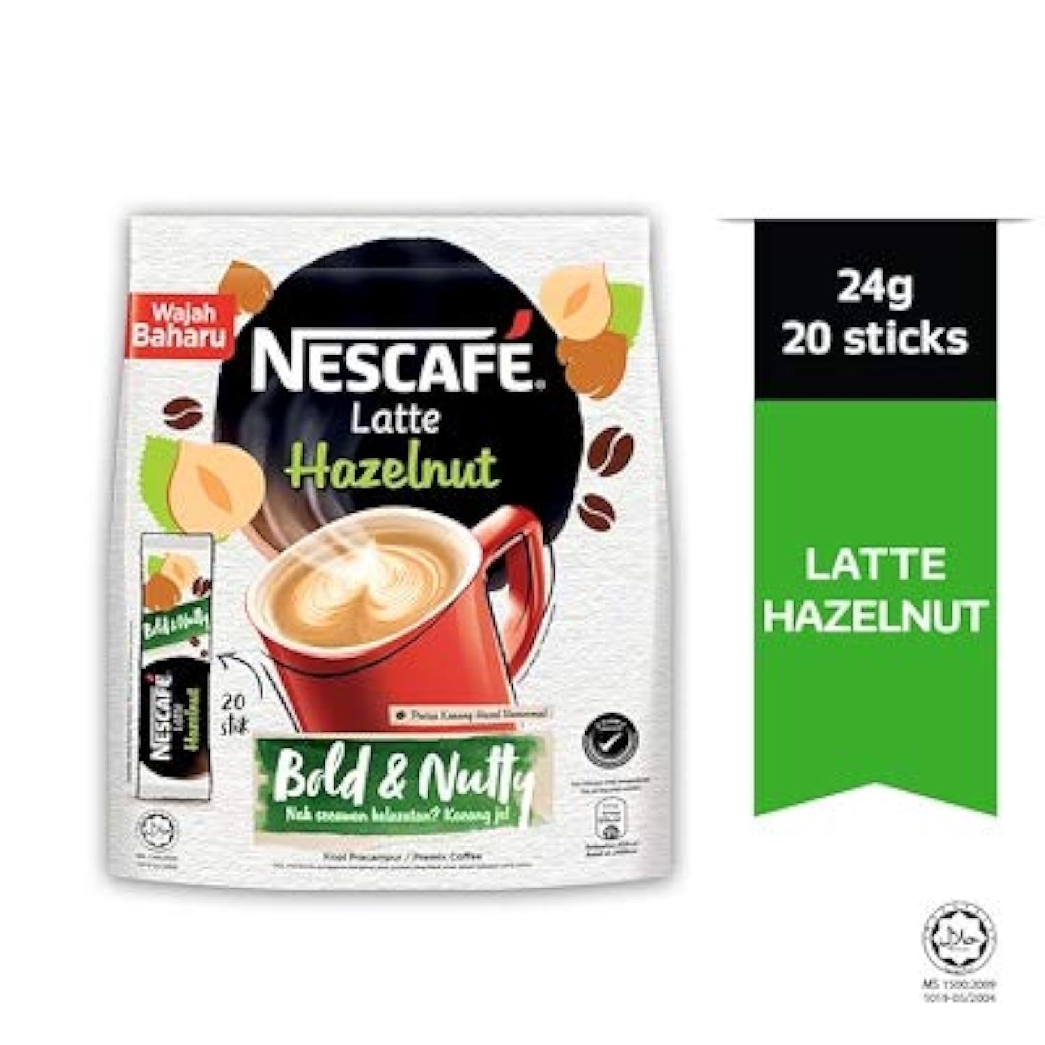 Nescafe Bold & Nutty, Hazelnut, Coffee, 480 g – view 5