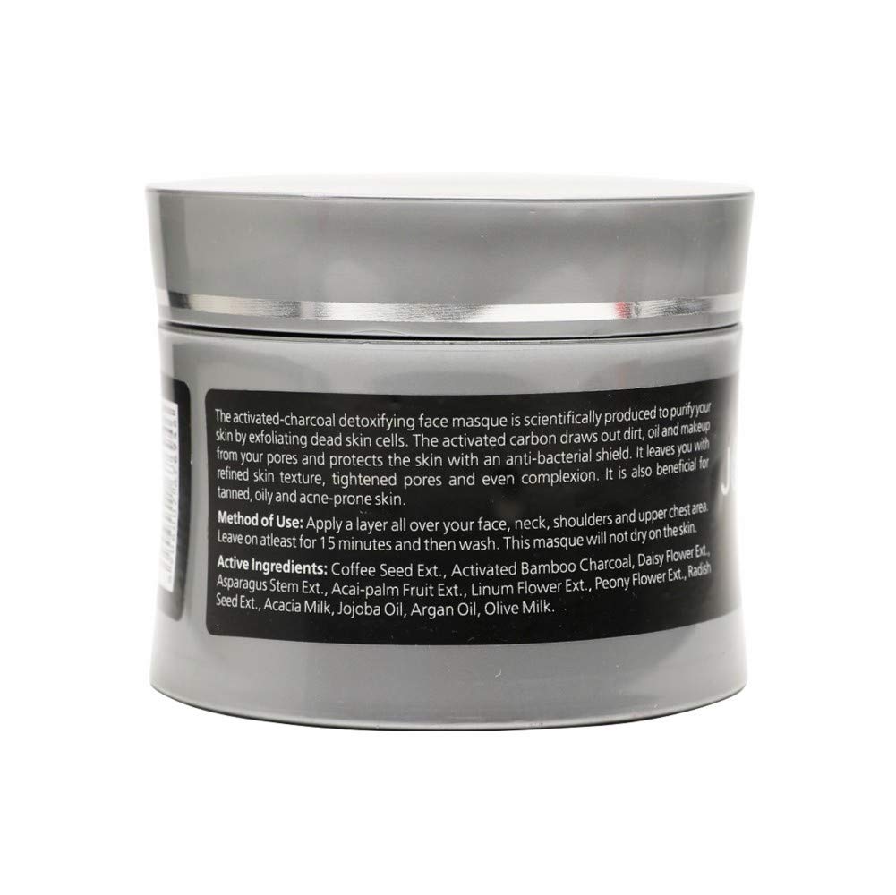 Jovees Herbal Activated Charcoal Detoxifying Facewash 120 ML, Activated Charcoal Detoxifying Face Scrub 100 g, Activated Charcoal Detoxifying Face Masque 100 g For Skin Care Combo... – view 3