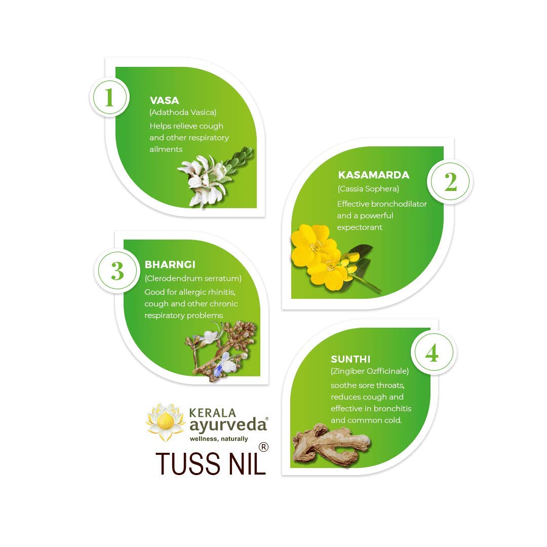 Kerala Ayurveda Tuss Nil Syrup 100 ml – view 4