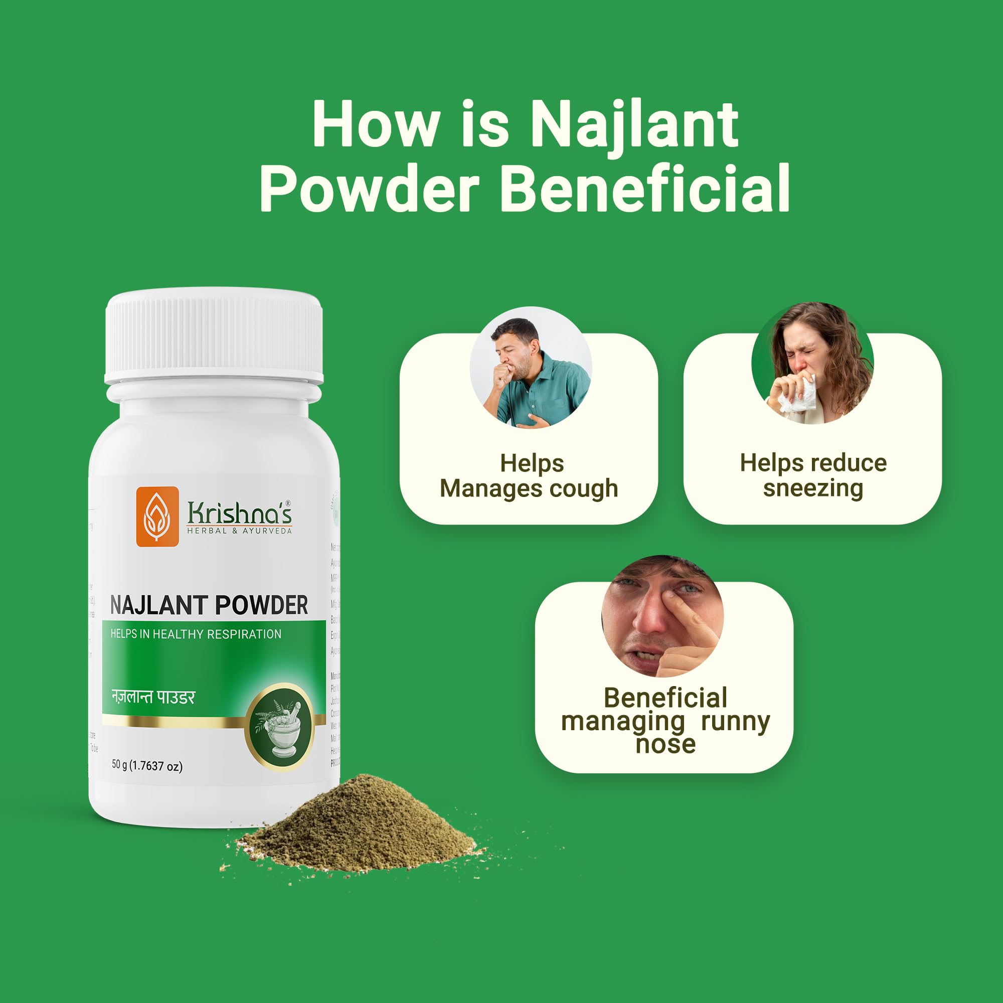 Krishna's Najlant Powder – view 4