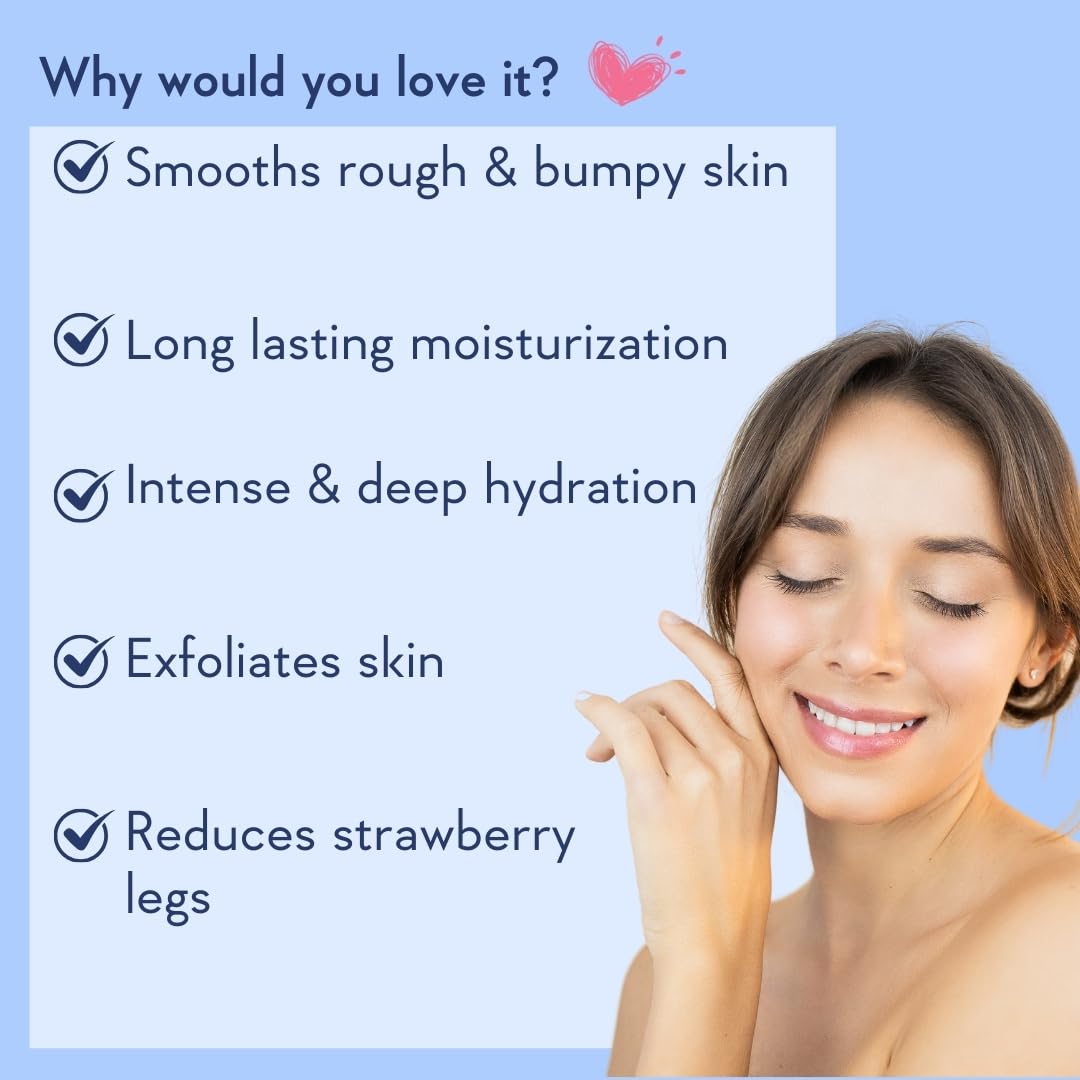 WishCare 10% AHA + 1% BHA Body Lotion for Men & Women - Body lotion for dry skin - Detans, Smooths Rough & Bumpy Skin 200ml – view 4