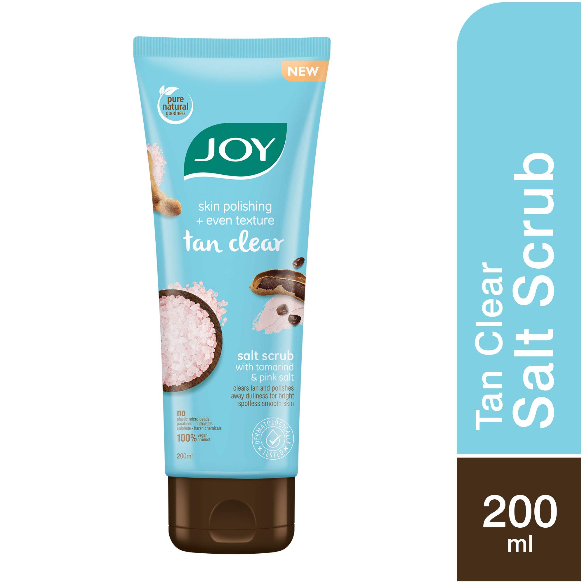 Joy Skin Polishing + Even Texture Tan Clear Salt Scrub – view 2