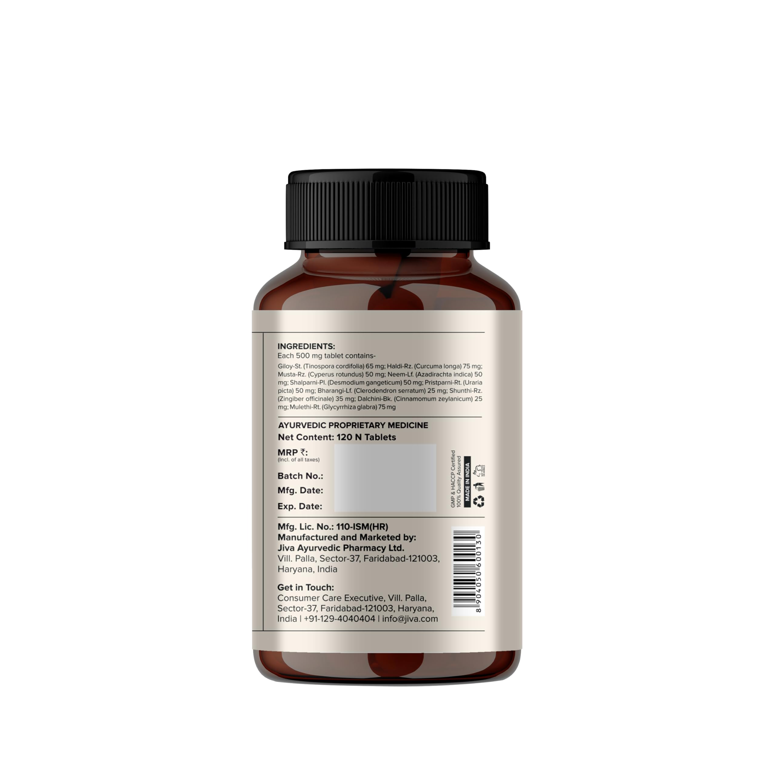 Jiva Flucon Tablets 500mg 240 Tablet – view 3