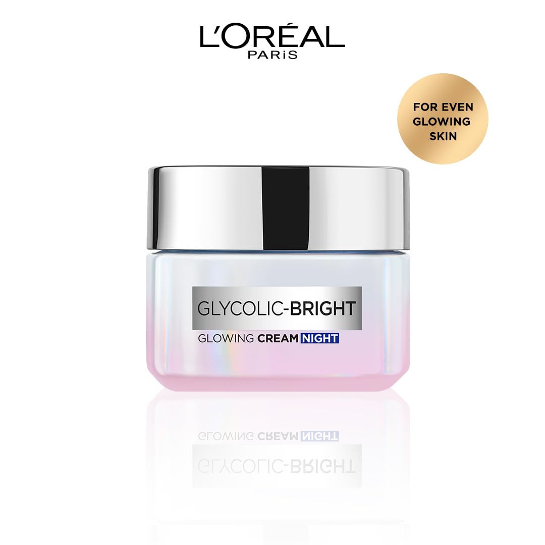 L'Oreal Paris Glycolic Bright Glowing Night Cream, 50ml – view 7