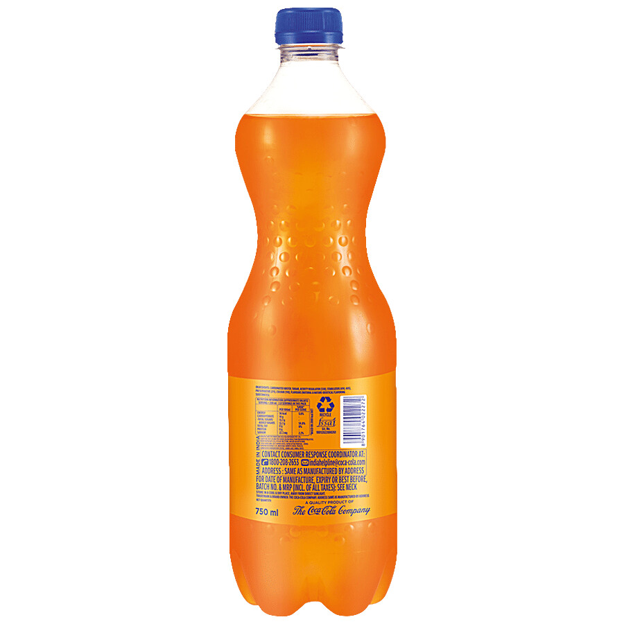 Fanta Soft Drink - Orange Flavoured, Refreshing 750 ml – view 2