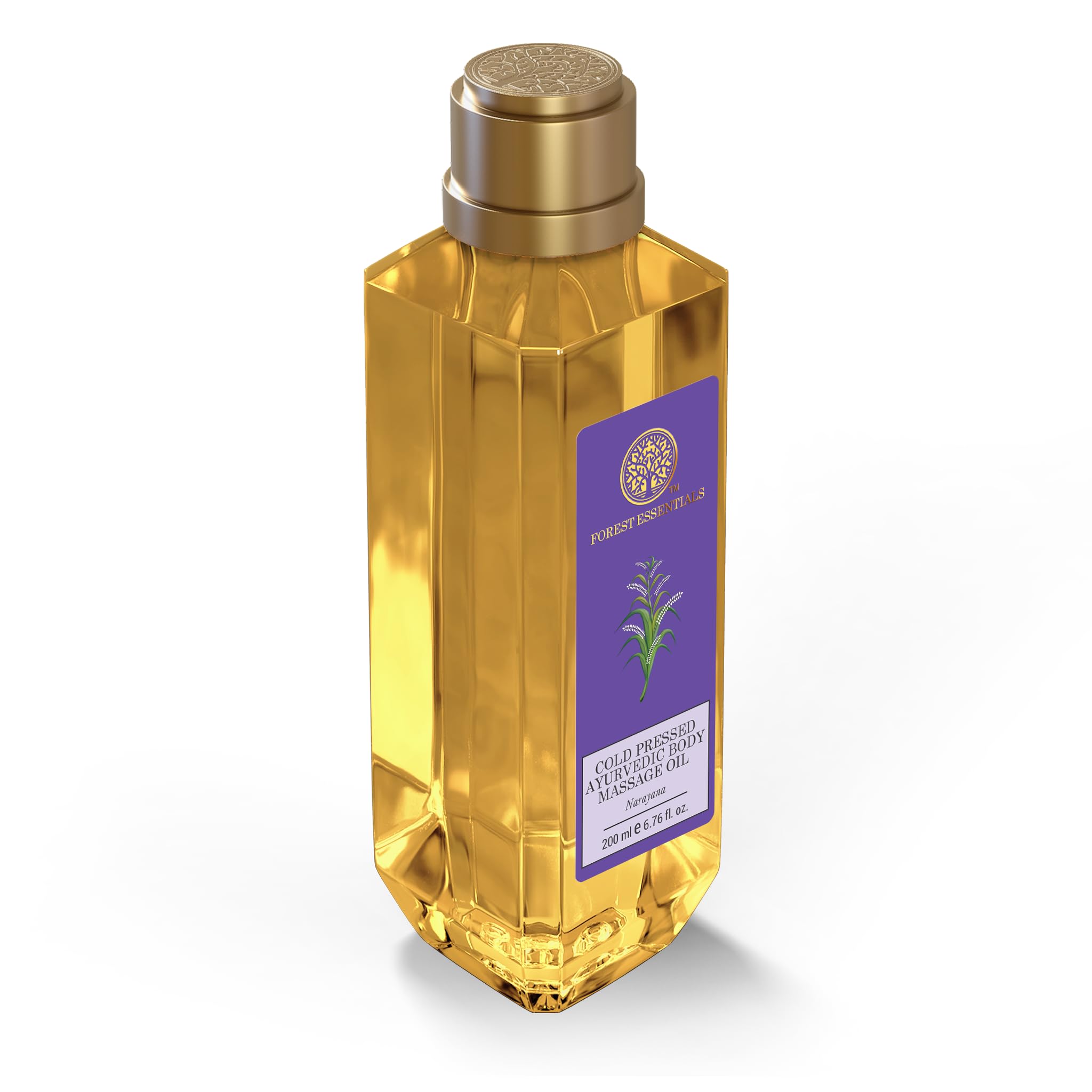 Forest Essentials Narayana Ayurvedic Body Massage Oil, 200ml – view 2