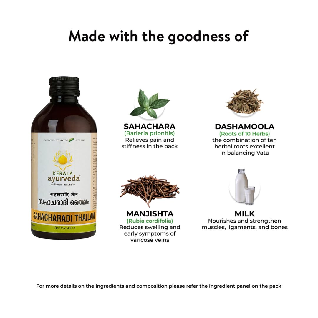 Kerala Ayurveda Sahacharadi Thailam 200ml – view 7