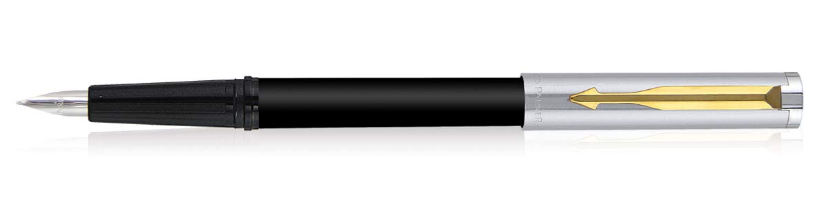 Parker Beta Premium FP GT Fountain Pen with Free Ink Cart (Silver) – view 4