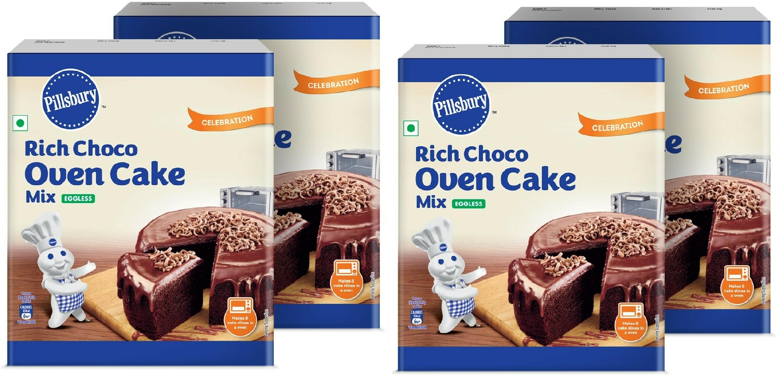 Pillsbury chocolate egg free cake mix 270 g pack