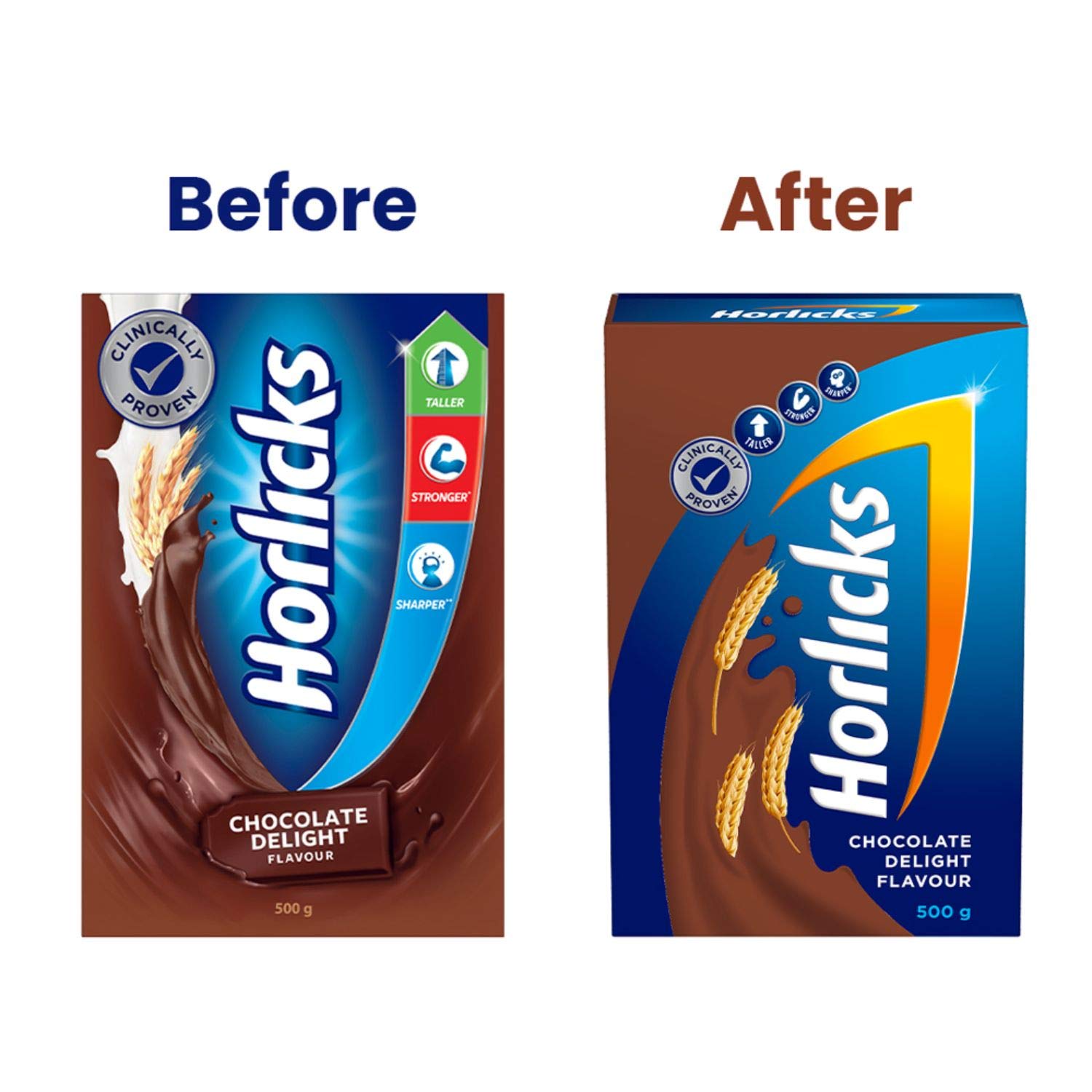 Horlicks Junior Chocolate Flavour Health & Nutrition Drink, 500g Refill, for Toddlers & Young Kids, for Brain Development, Weight Gain and Immunity, Chocolate Flavour, Jar, 500 g – view 8