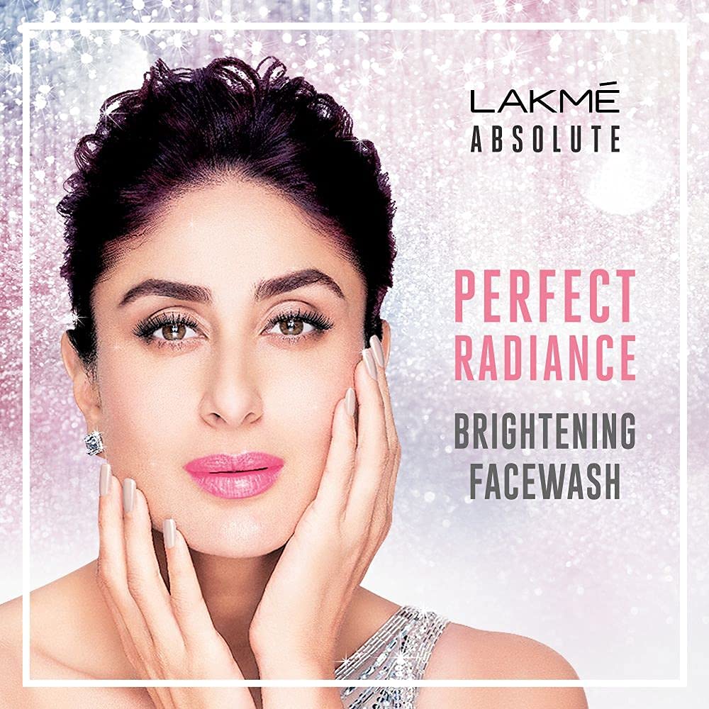 Lakme Perfect Radiance Intense Brightening Face Wash 50 g, Daily Facial Cleanser with Skin Lightening Vitamins - Lightens Dark Spots with Niacinamide – view 3