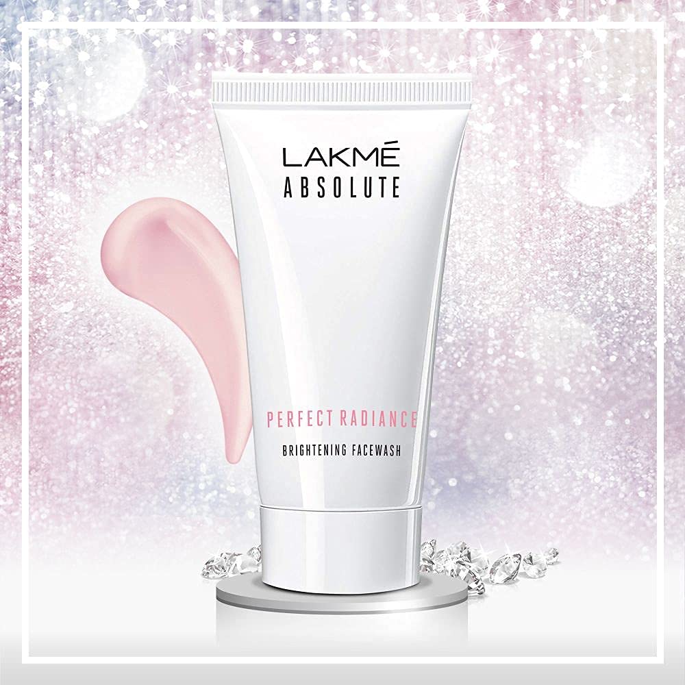 Lakme Perfect Radiance Intense Brightening Face Wash 50 g, Daily Facial Cleanser with Skin Lightening Vitamins - Lightens Dark Spots with Niacinamide – view 4