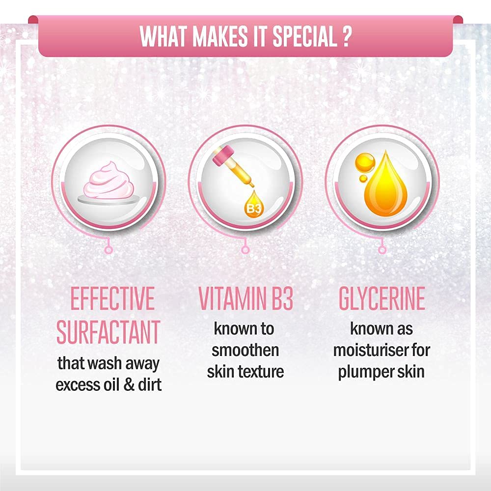 Lakme Perfect Radiance Intense Brightening Face Wash 50 g, Daily Facial Cleanser with Skin Lightening Vitamins - Lightens Dark Spots with Niacinamide – view 5