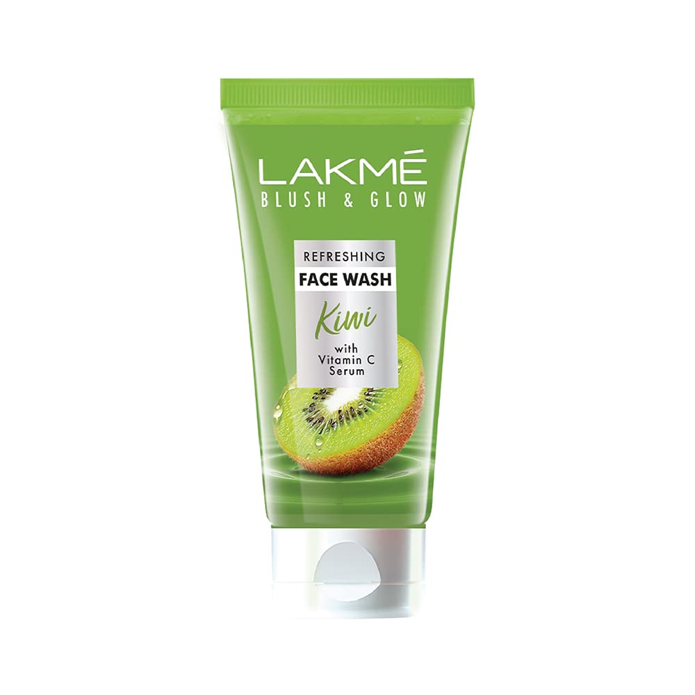 Lakme Blush & Glow kiwi gel face wash 50 g tube
