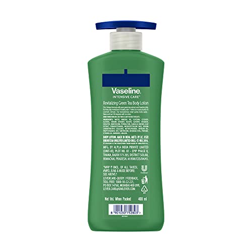 Vaseline Revitalizing Green Tea Body Lotion 400 ml – view 2