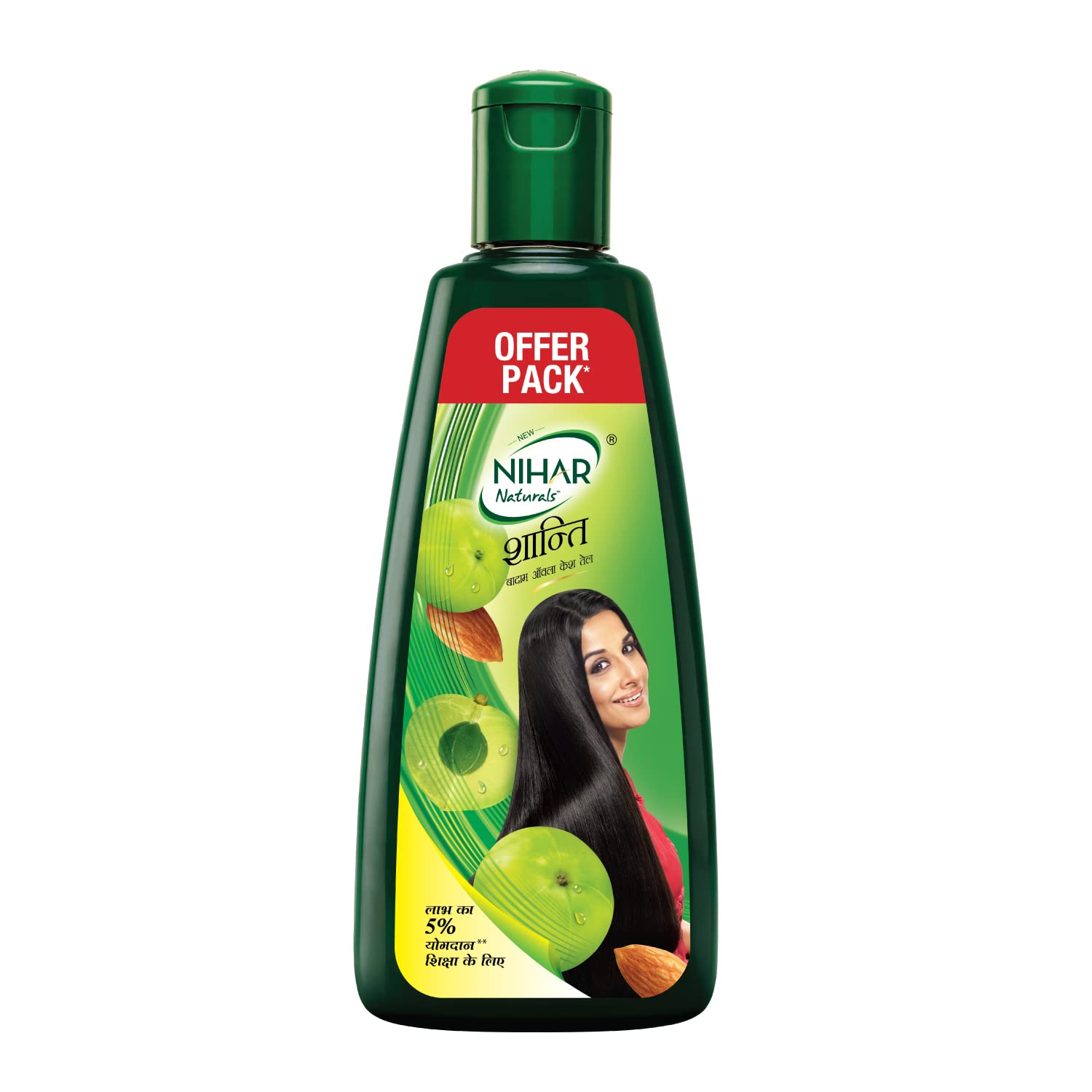 Nihar Shanti Amla Badam Hair Oil, 500 ml & Nihar Shanti Amla Badam Hair Oil, 300 ml – view 5