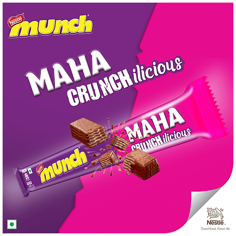 Nestle  Munch - Coated Wafer, Crunchiest Ever 18 g – view 6