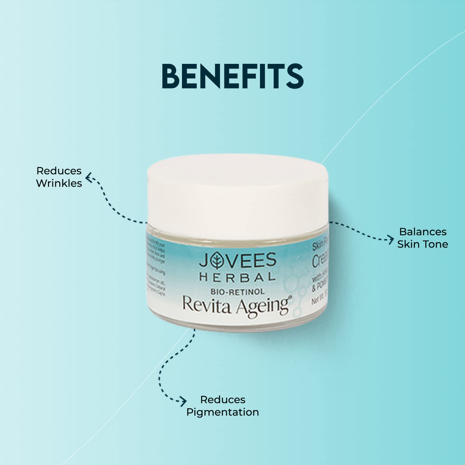 Jovees Herbal Revita Ageing Skin Recovery Cream - 50 g – view 7
