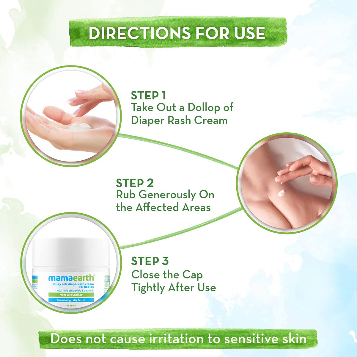 Mamaearth Milky Soft Diaper Rash Cream for Babies – view 5