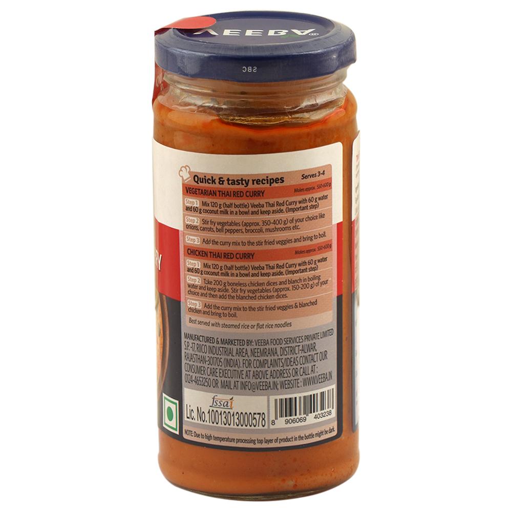 Veeba Chef Restaurant Style Thai Red Curry Ready To Cook 240 G – view 3