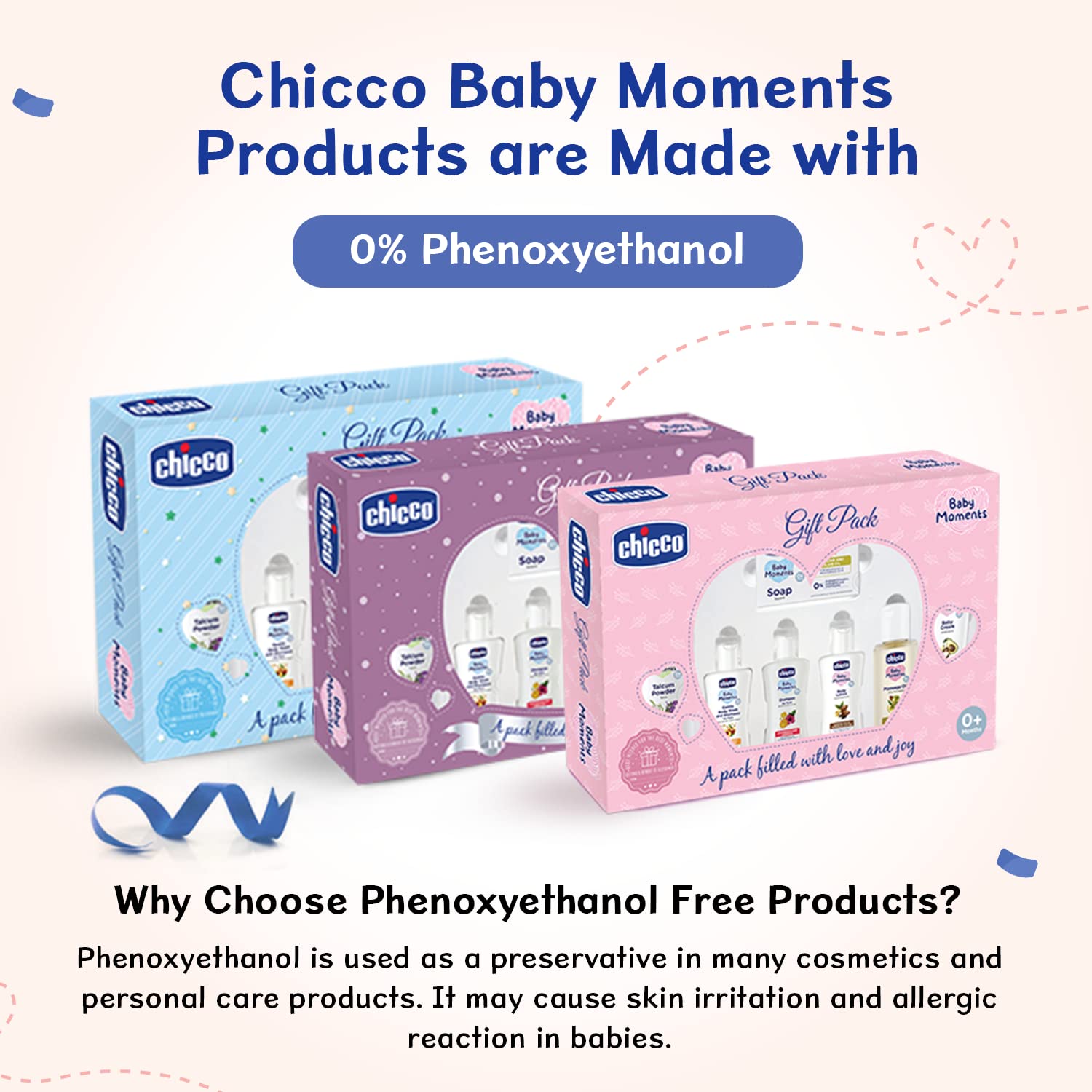 Chicco Baby Moments Caring Set Pink, Gift Set for Babies, 0m+ – view 5