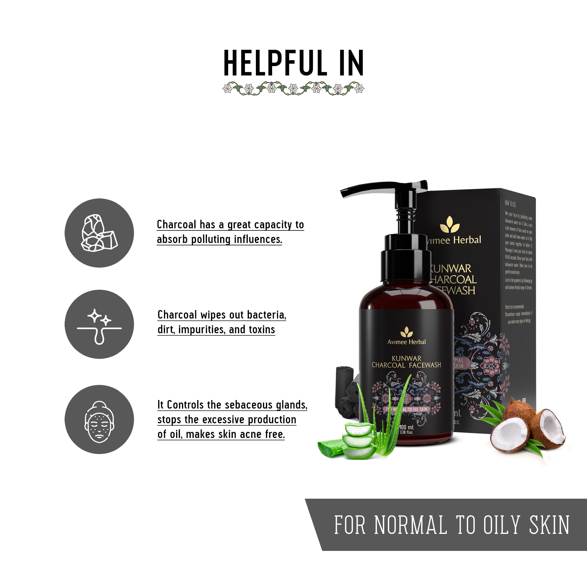 Kunwar Charcoal Facewash – view 5