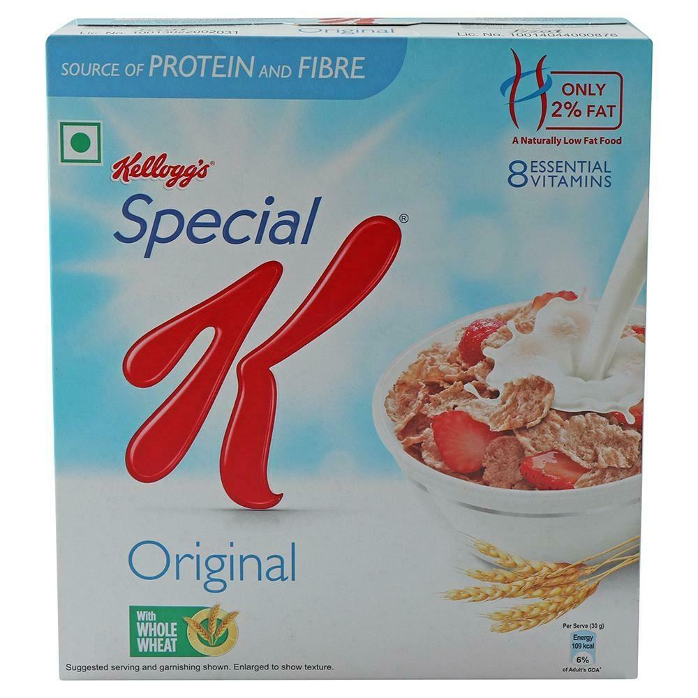 Kellogg's Special K whole wheat breakfast cereal box