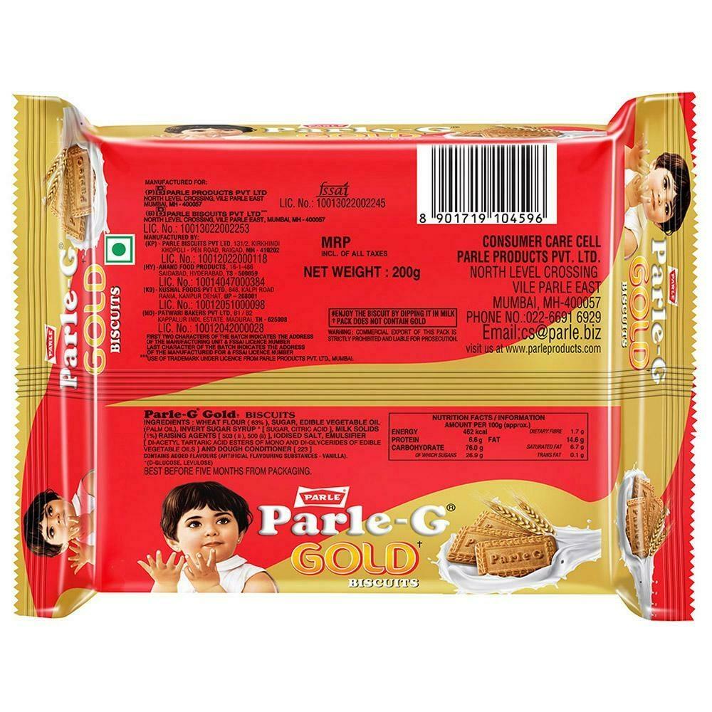 Parle-G Gold Biscuits 200 G – view 2