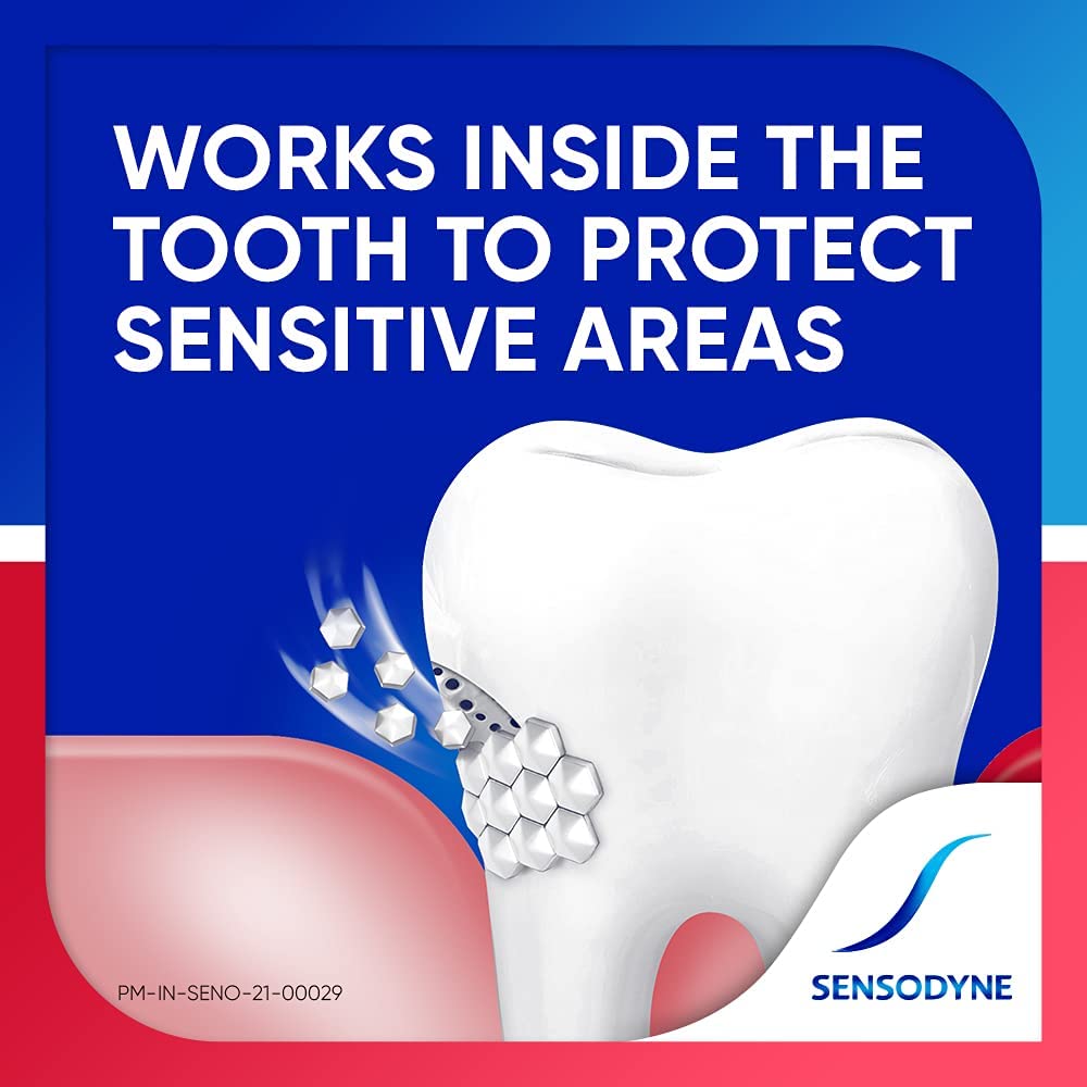 Sensodyne Toothpaste Sensitivity & Gum, Dual action tooth paste for sensitive teeth and healthy gums, 70 gm – view 4