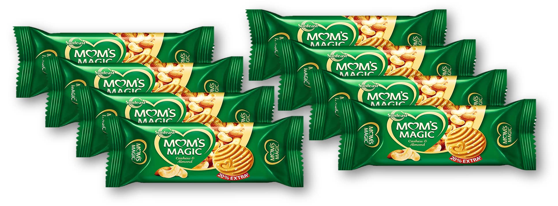Sunfeast Mom's Magic Cashew & Almond 116g (pack of 8) Unique – view 1