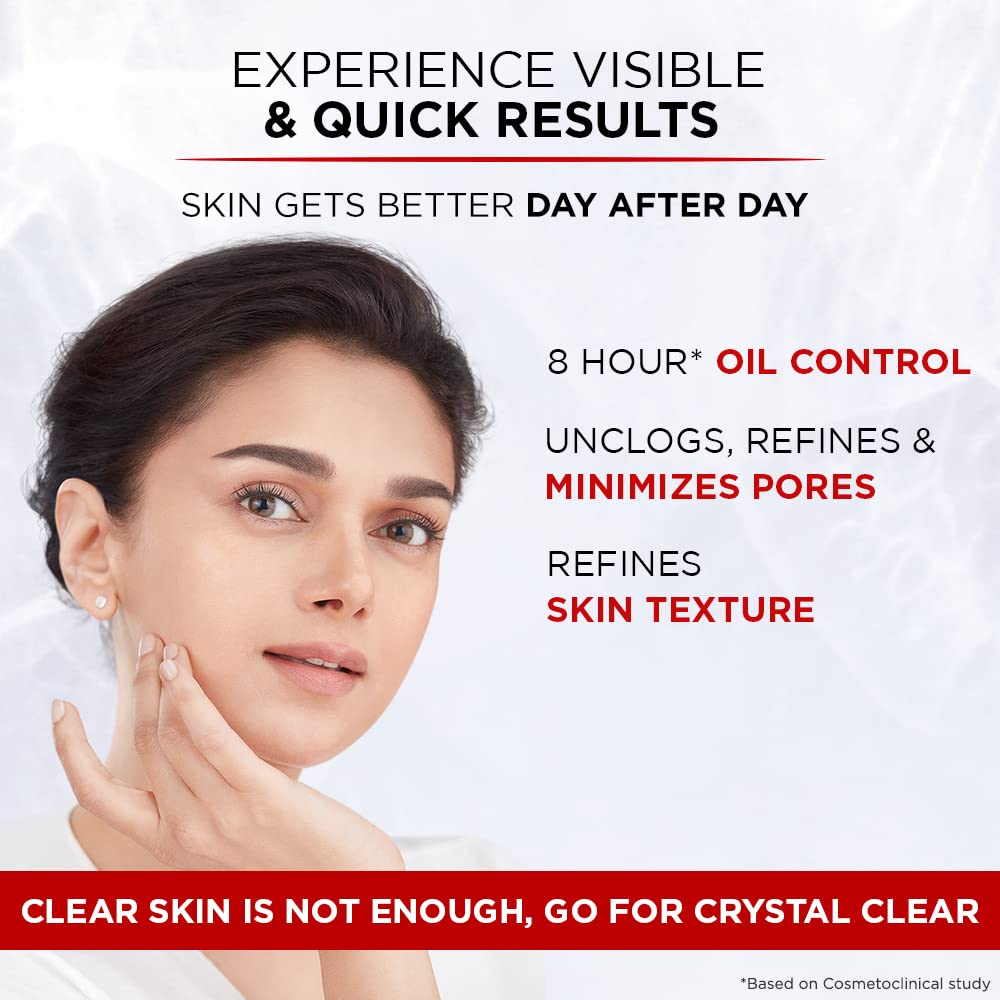 L'Oreal Paris Revitalift Crystal Fresh Hydrating Gel Cream, Oil-Free moisturiser, With Salicylic Acid, 50ml – view 4