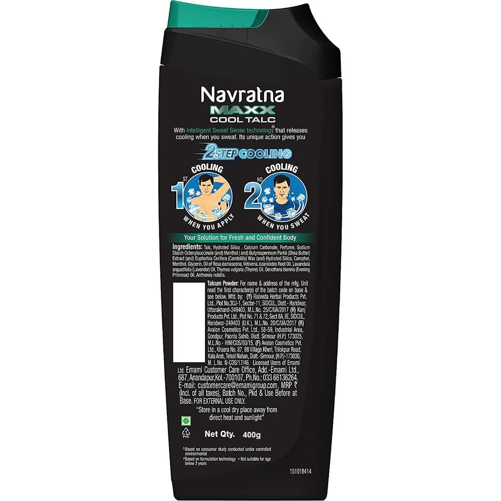 NAVRATNA COOL TALC MINT FRESH – view 7