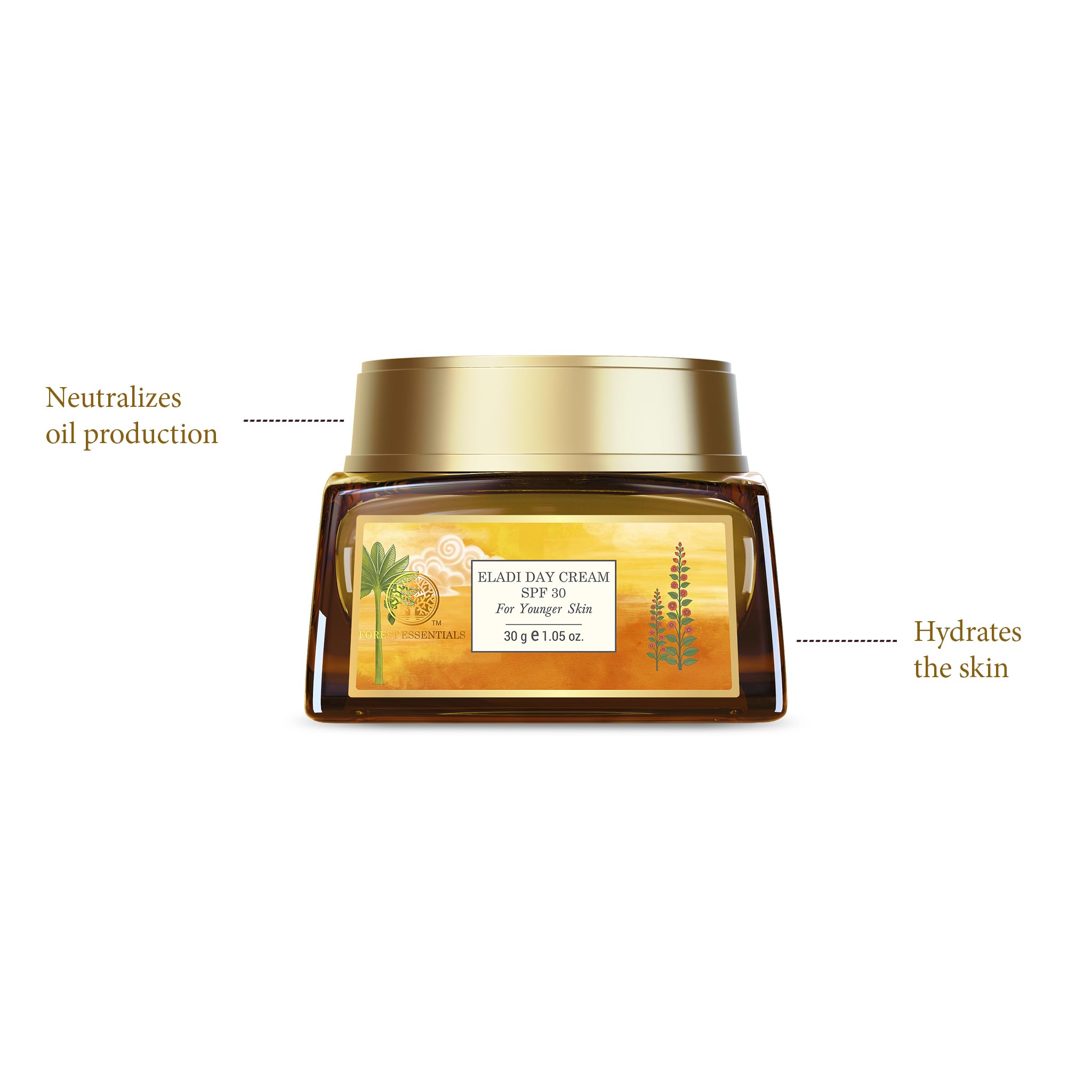Forest Essentials Eladi Day Cream with SPF 30 – view 2